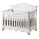 Sorelle Finley 2 Piece Nursery Set Crib and Double Dresser in White