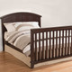 Westwood Jonesport Collection Full Size Bed Rails in Chocolate Mist