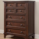 Westwood Hayden 2 Piece Nursery Set in Rough Sawn Espresso-Crib and 5 Drawer Dresser