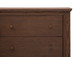 Serta Langley 4 Drawer Chest in Rustic Oak - Bambi Baby