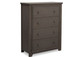 Serta Langley 4 Drawer Chest in Rustic Grey