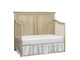 Dolce Babi Naples 2 Piece Full Panel Nursery Set - Crib, Double Dresser in Driftwood