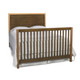 Dolce Babi Nicco 3 Piece Nursery Set in Golden Brown and Gold Metal