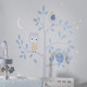 Lambs & Ivy Night Owl Collection Wall Appliques