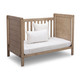 Serta Cali 4 in 1 Crib in Rustic Whitewash