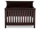 Serta Fairmount 2 Piece Nursery Set in Dark Chocolate-Crib and 4 Drawer