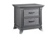 Oxford Baby Hamilton Collection Nightstand in Marble Gray