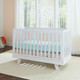 Westwood Reese Collection 2 Piece Nursery Set in White- Crib and Changing Table