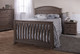 Pali Siracusa Collection 2 Piece Nursery Set in Distressed Desert - Crib and Five Drawer Dresser