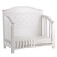 Pali Siracusa Collection 2 Piece Nursery Set in Vintage White - Crib and Double Dresser