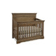 Westwood Riley Collection 2 Piece Nursery Set Crib and 5 Drawer Dresser in Almond