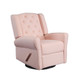 Kidiway Tufted Glider in Blushed Pink