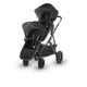 UPPAbaby VISTA RumbleSeat in Jake (Black/Carbon/Black Leather)