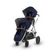 UPPAbaby VISTA RumbleSeat in Taylor (Indigo/Silver/Saddle Leather)