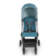 UPPAbaby Minu Stroller In Ryan (Teal Melange/Silver/Saddle Leather)