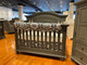 Oxford Baby London Lane 4 in 1 Convertible Crib in Arctic Gray - Bambi Baby