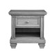 Soho Baby Richmond Nightstand in Brushed Gray