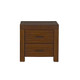 Oxford Baby Piermont Collection Nightstand in Rustic Farmhouse Brown