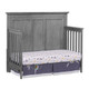 Oxford Baby Kenilworth Collection 4 in 1 Convertible Crib in Graphite Gray