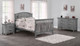 Oxford Baby Willowbrook Collection Universal Full Bed Conversion Kit in Graphite Gray