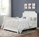 Bertini Lafayette Wooden Bed Rails in French White Lace