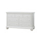 Sorelle Vista Elite Collection 2 Piece Set - 5 Drawer and Convertible Crib in White