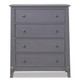 Sorelle Berkley 2 Piece Nursery Set - 4 Drawer and 4 in 1 Crib in Gray