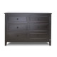 Sorelle Berkley 2 Piece Nursery Set - Double Dresser and 4 in 1 Crib in Espresso