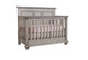 Oxford Baby Kenilworth Collection 2 Piece Set - 4 in 1 Convertible Crib & 6 Drawer Dresser in Stone Wash