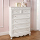 Baby Cache by Heritage Adelina 3 Piece Nursery Set in Pure White