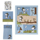 Lambs & Ivy Snoopy's Campout 4-Piece Bedding Set