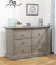 Sorelle Paxton Double Dresser RTA in Heritage Gray