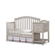 Sorelle Brittany Crib and Changer in Heritage Fog