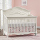 Oxford Baby Bella 3 Piece Nursery Set in Pearl White
