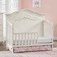 Oxford Baby Bella 3 Piece Nursery Set in Pearl White