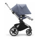 Bugaboo Lynx Complete Stroller in Alu/Blue Melange-Blue Melange