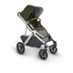 UPPAbaby Vista V2 Stroller - in Hazel (olive/silver frame/saddle leather)