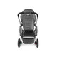 UPPAbaby Vista V2 Stroller - in Jordan (charcoal meÃÅlange/silver frame/black leather)