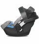 Cybex Aton 2 Sensorsafe Infant Car Seat in Pepper Black