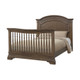 Westwood Olivia 2 Piece Nursery Set - Arched Crib and 5 Drawer Chest in Rosewood