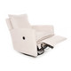 Oilo Flynn Glider w/ Power & USB in Velvet Ivory