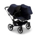 Bugaboo Donkey 3 Classic Duo Extension Complete in Alu/Dark Navy