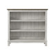Westwood Timber Ridge Collection Hutch Bookcase in Weathered White and Sierra