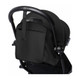 JetSetGo BABYZEN YOYO2 Complete Stroller - Black Frame + Black