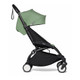 JetSetGo BABYZEN YOYO2 Complete Stroller - Black Frame + Peppermint