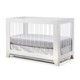 Sorelle Soho Acrylic Crib in White