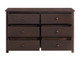 Oxford Baby Universal 6 Dr Dresser Espresso