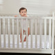 Moonlight Little Dreamer Mini Crib- 5" dual sided 24x38x5