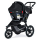 Britax Travel System B-Safe Gen2/BOB Gear Rev Flex 3.0 in Graphite Black