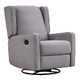 Westwood Chelsea Manual Swivel, Glider, Recliner in Shadow